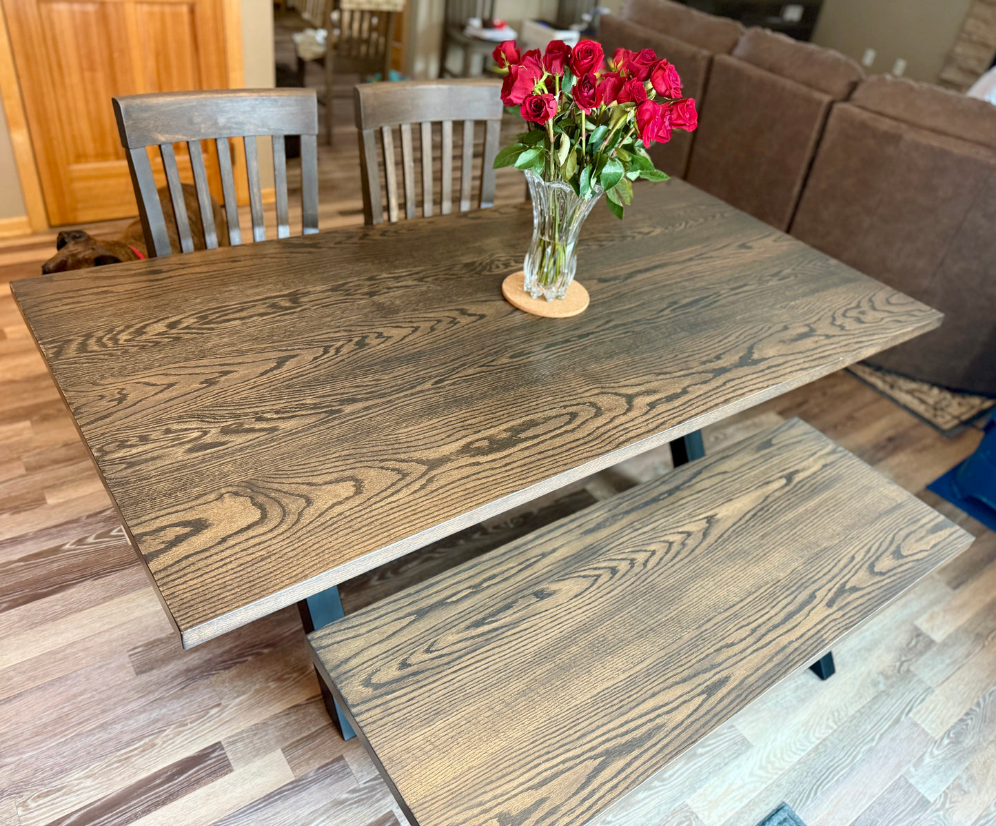 The Meirick "X" Style Farmhouse Table