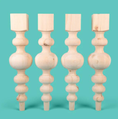 "Massive Modern" Bubble Style Legs