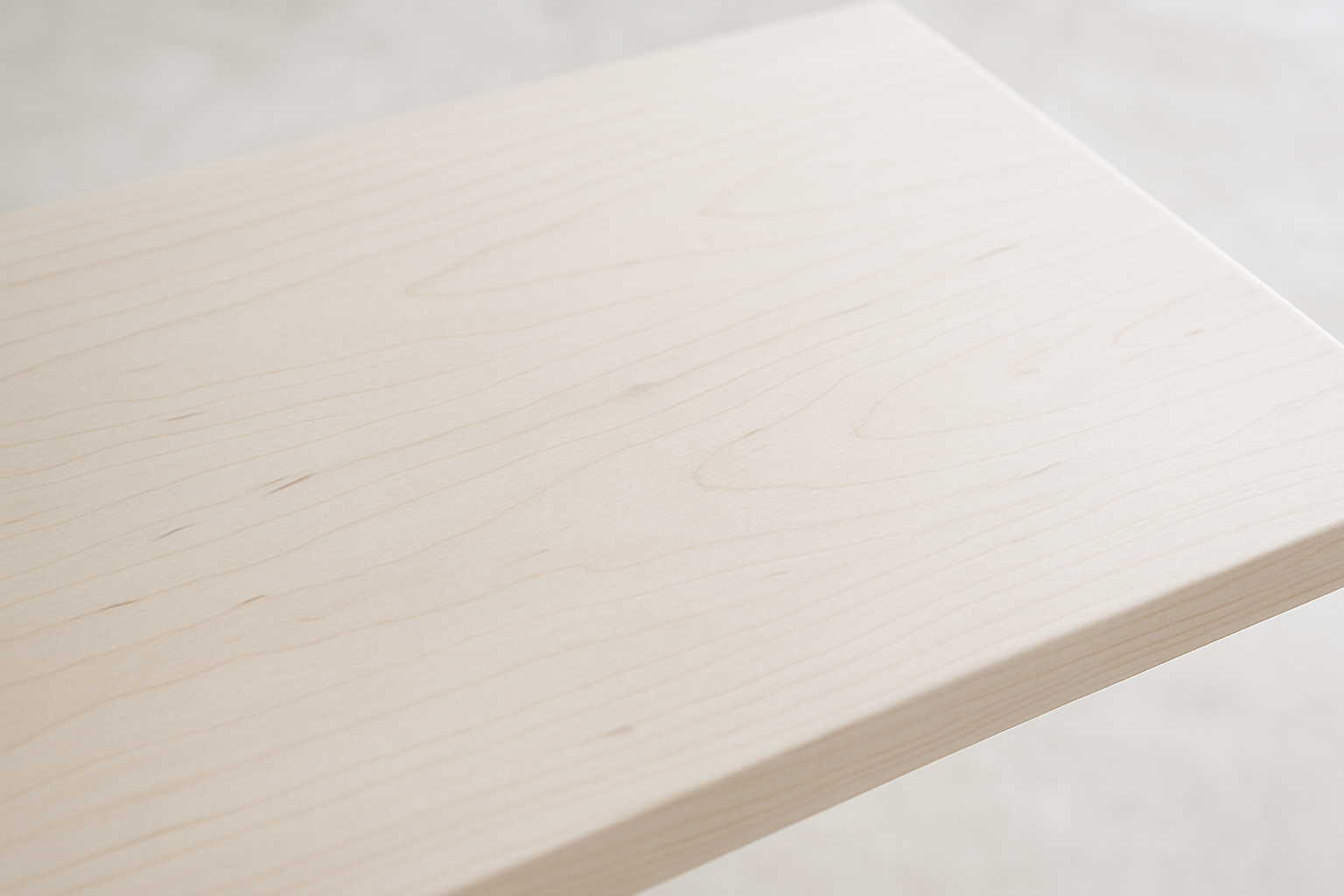 White Maple Table Top Unstained