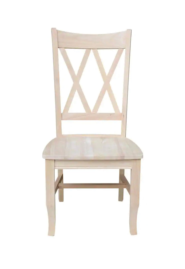 Double X Back Dining Chair (Set of 2)