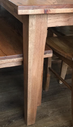 Straight and Tapered Table Legs