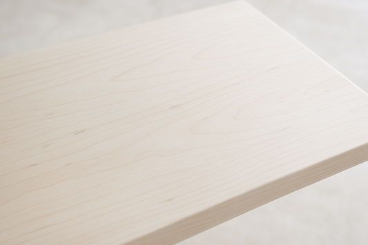White Maple Table Top Unstained